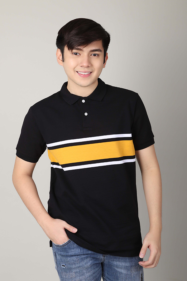 bny long sleeve polo